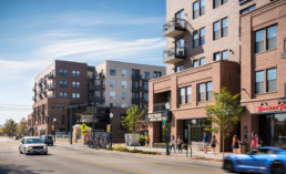 Street view of the Riverwalk Castle Rock building