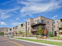 Exterior street view of the West 8th building