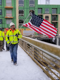 Confluence Cares Employee At A Real Estate Development Project